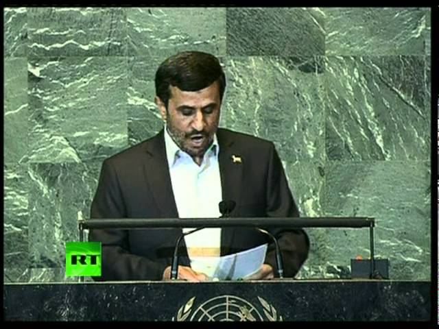 VIDEO: Ahmadinejad speech at UN