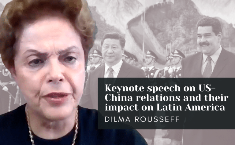 Brazil’s Dilma Rousseff’s keynote speech on US-China relations