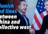 Munich drama and red lines between China and collective west Munich Red Lines
